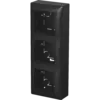 Busch-Jaeger vlakke opbouwbak 3-voudig inclusief afdekraam Balance SI zwart mat (1713 F-915) Busch-Jaeger vlakke opbouwbak 3-voudig inclusief afdekraam Balance SI zwart mat (1713 F-915)