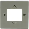 Busch-Jaeger centraalplaat timer/CO2/thermostaat Pure Stainless Steel (6435-866) Busch-Jaeger centraalplaat timer/CO2/thermostaat Pure Stainless Steel (6435-866)