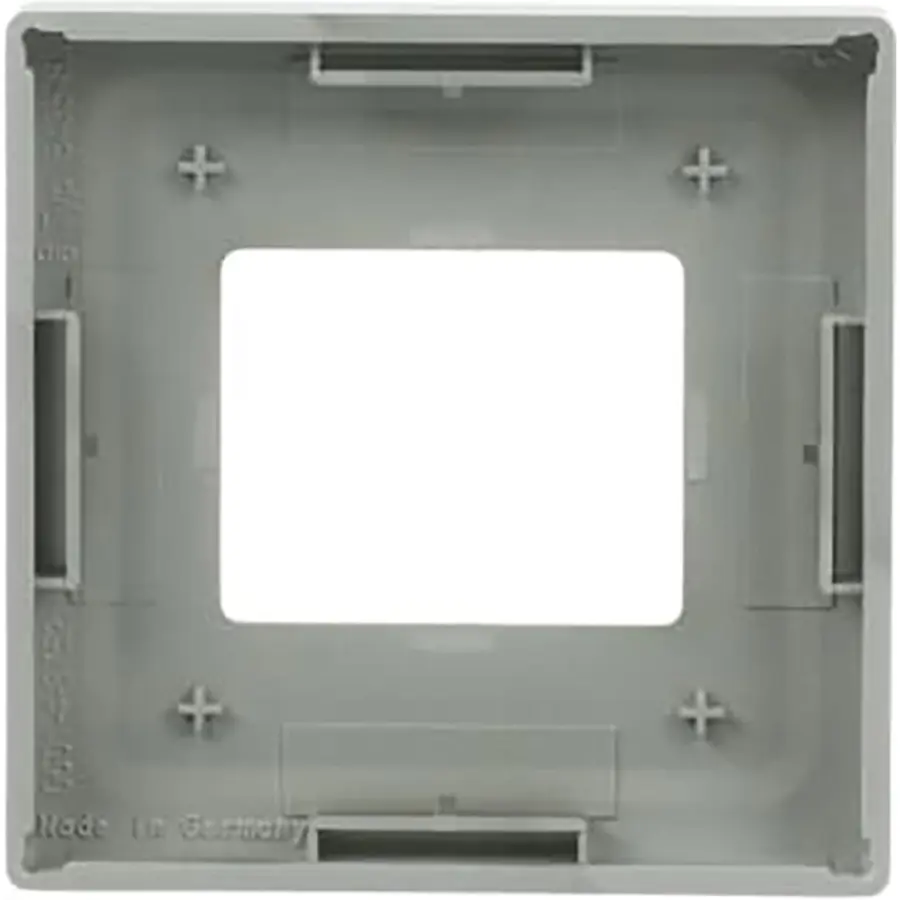 Busch-Jaeger centraalplaat timer/CO2/thermostaat Pure Stainless Steel (6435-866)