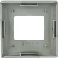 Busch-Jaeger centraalplaat tbv digitale radio Pure Stainless Steel (8252-866-101)