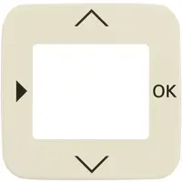 Busch-Jaeger centraalplaat timer/CO2/thermostaat Standaard SI (6435-212)