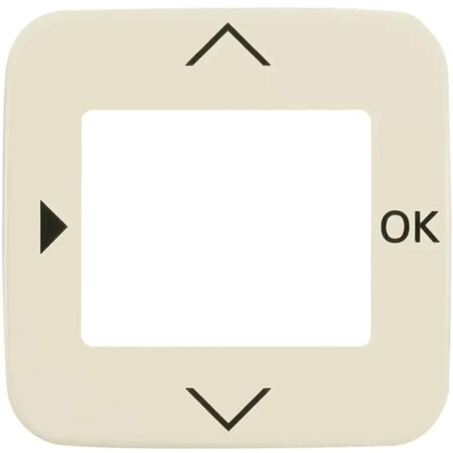 Busch-Jaeger centraalplaat timer/CO2/thermostaat Standaard SI (6435-212)