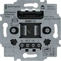 Busch-Jaeger LED-dimmersokkel flex 1-voudig (64851 U)