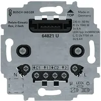 Busch-Jaeger relaissokkel flex 2-voudig (64821 U)