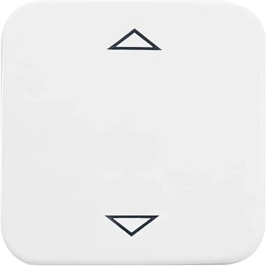 Busch-Jaeger knop met pijlsymbolen tbv elektronische jaloezieschakelaar Reflex SI (6430-214-102)