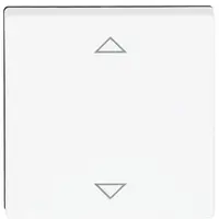 Busch-Jaeger knop met pijlsymbolen tbv elektronische jaloezieschakelaar Future Linear studiowit mat (6430-884-102)