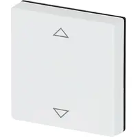 Busch-Jaeger knop met pijlsymbolen tbv elektronische jaloezieschakelaar Future Linear studiowit mat (6430-884-102)