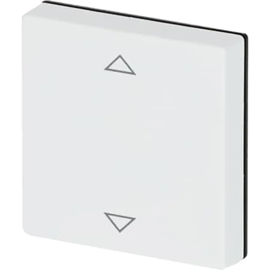 Busch-Jaeger knop met pijlsymbolen tbv elektronische jaloezieschakelaar Future Linear studiowit mat (6430-884-102)