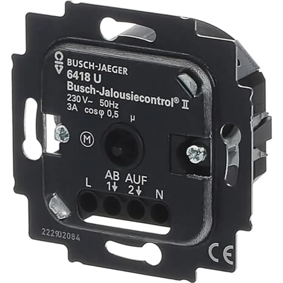 Busch-Jaeger jaloeziebesturing zonder ingang nevenpost (6418 U)