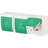 Busch-Jaeger wandcontactdoos 3-voudig randaarde Safety+ klapdeksel met opdruk fietsoplaadpunt opbouw Ocean IP44 alpinwit/groen (2300/3 EBW-54 FIETS) Busch-Jaeger wandcontactdoos 3-voudig randaarde Safety+ klapdeksel met opdruk fietsoplaadpunt opbouw Ocean IP44 alpinwit/groen (2300/3 EBW-54 FIETS)