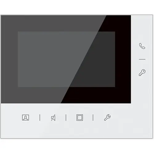 Busch-Jaeger Welcome video binnenpost 4,3 inch touchscreen opbouw wit (M22483-W) Busch-Jaeger Welcome video binnenpost 4,3 inch touchscreen opbouw wit (M22483-W)