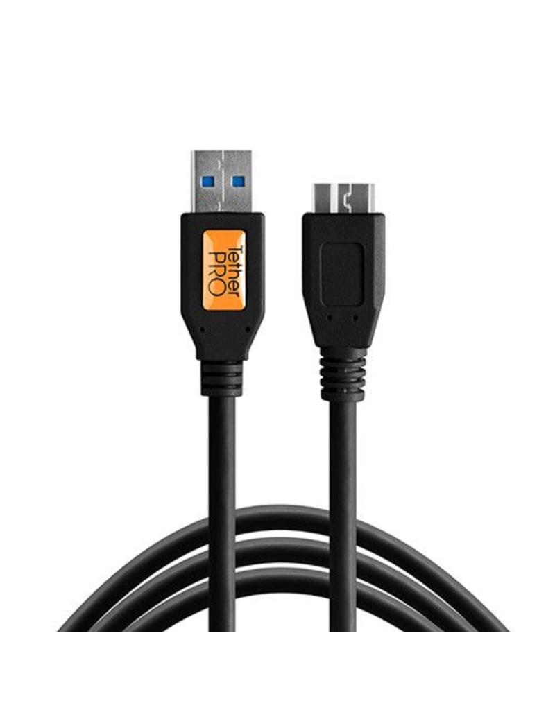 TetherTools TetherTools TetherPro USB3 to Micro-B, 6' (1,8m) - black