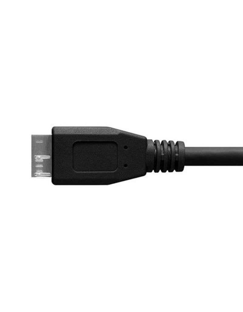 TetherTools TetherTools TetherPro USB3 to Micro-B, 6' (1,8m) - black