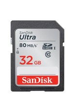 SanDisk SanDisk SDHC Ultra 32GB 80MB/s CL10