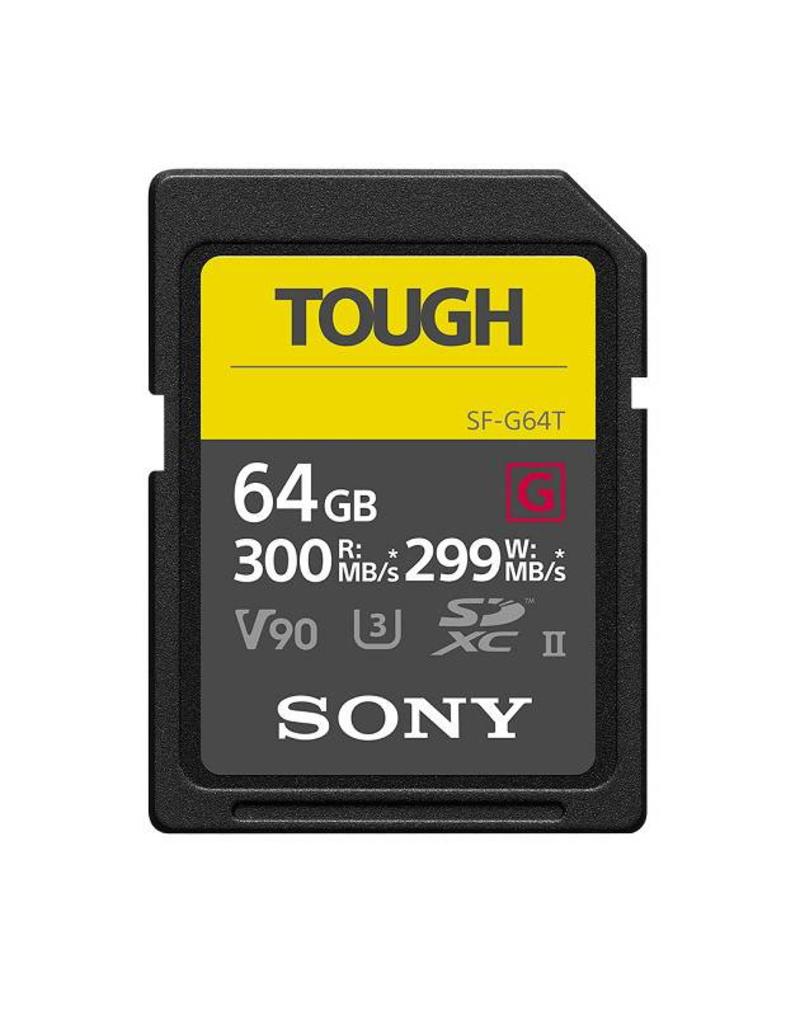 Sony Sony ProSD Tough - 64GB UHS-II R300 W299 - V90