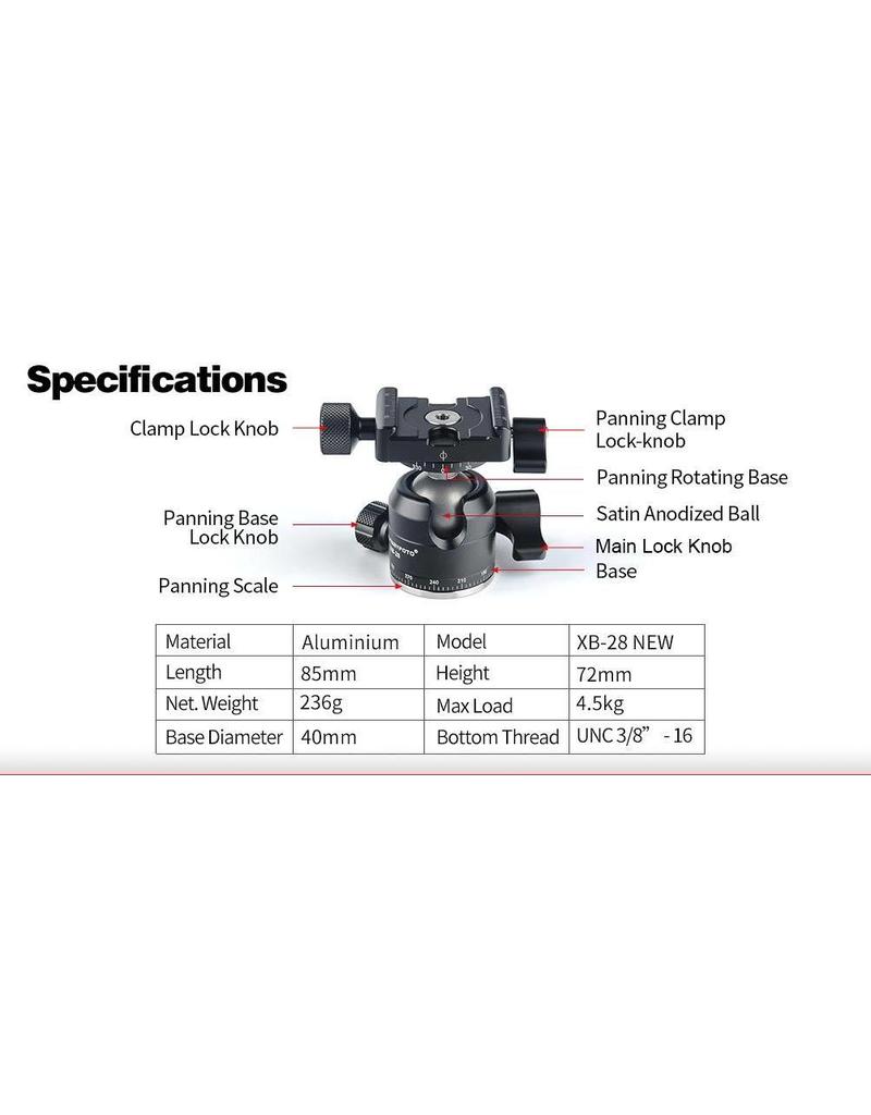 Sunwayfoto Sunwayfoto Ballhead XB-28II