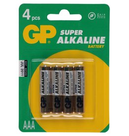 GP GP AAA Super Alkaline 4-pack