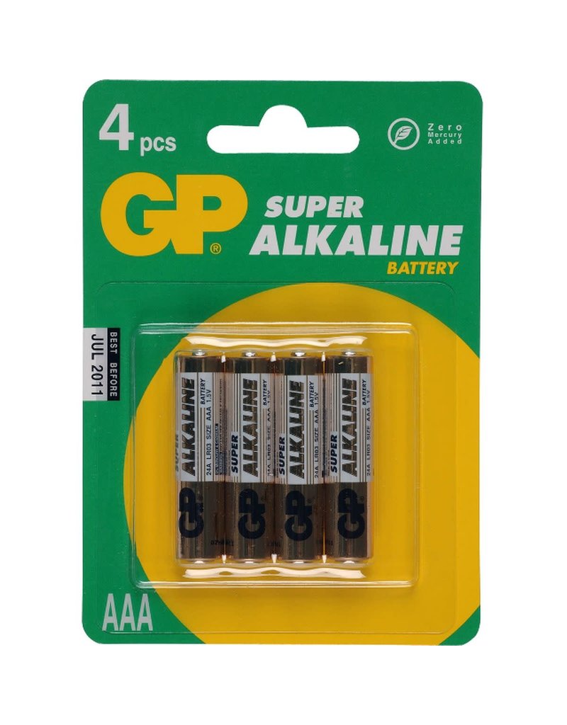 GP GP AAA Super Alkaline 4-pack