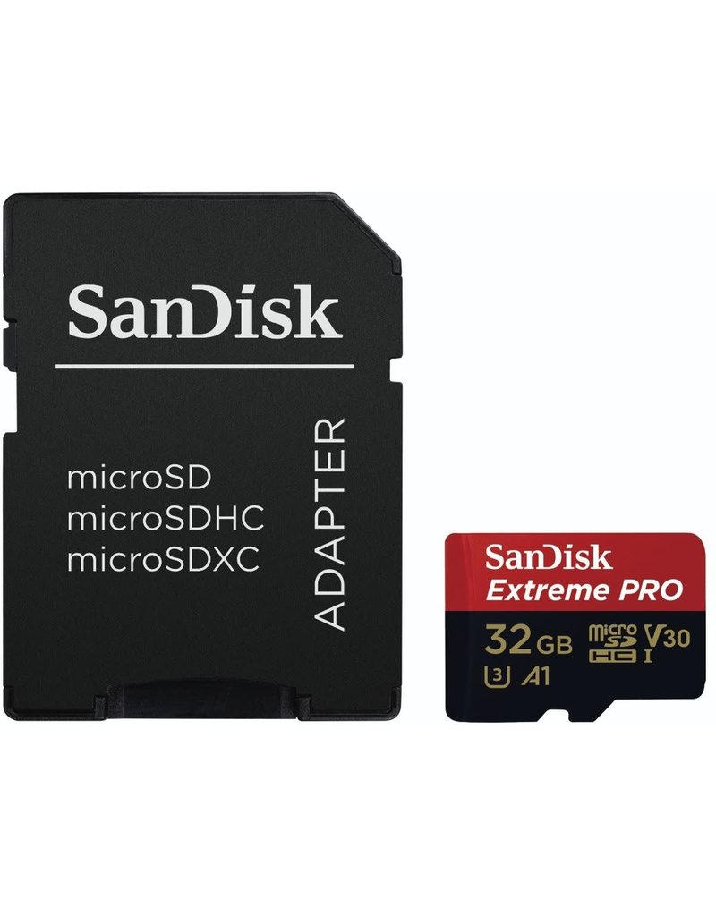 SanDisk SanDisk microSDXC Extreme PRO 32GB V30 95MB/s + Adapt