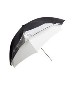 Godox Godox Dual Duty Paraplu Zwart/Zilver/Wit 84 cm
