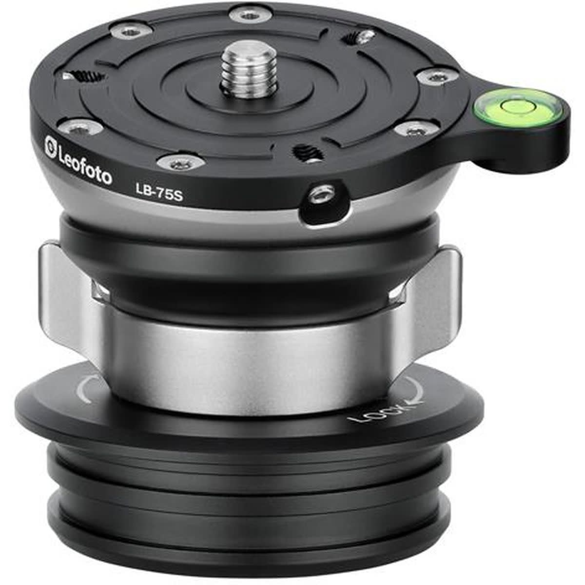Leofoto LBQ-50S Base Di Livellamento Universale Per Treppiede - Rotazione 360° - Foto 6