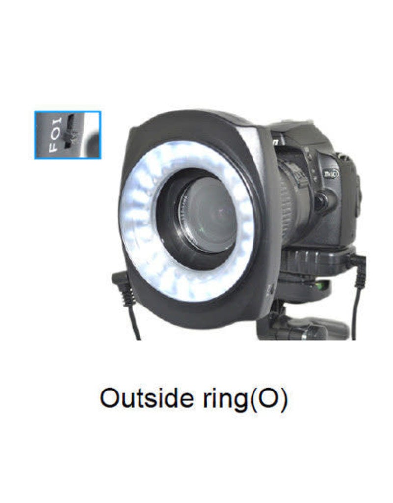 JJC JJC LED-48IO Macro LED Right Light Ringflitser