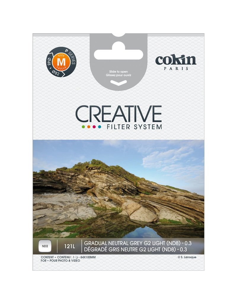 Cokin Cokin P121L gradual grey ND8 (3stops)