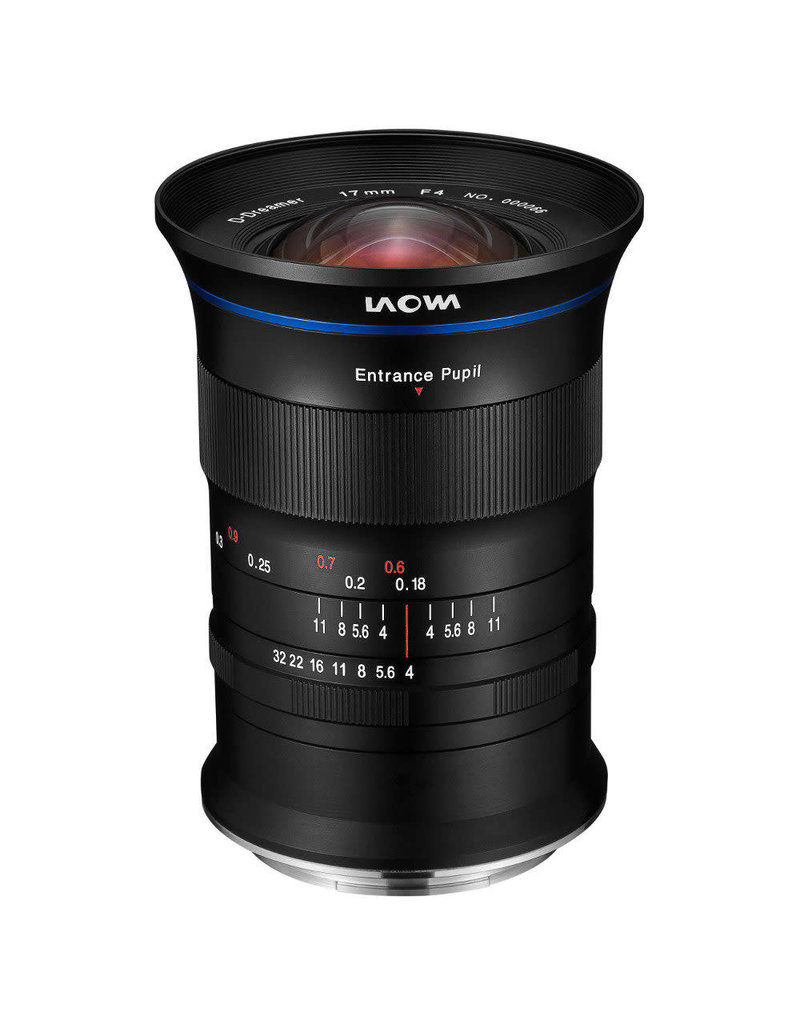 Laowa Venus LAOWA 17mm f/4 GFX Zero-D Lens - Fuji GFX