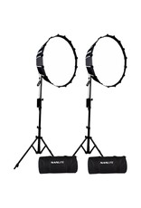 Nanlite EOL Nanlite Forza 60B bicolor LED dual kit w/ light stand+softbox
