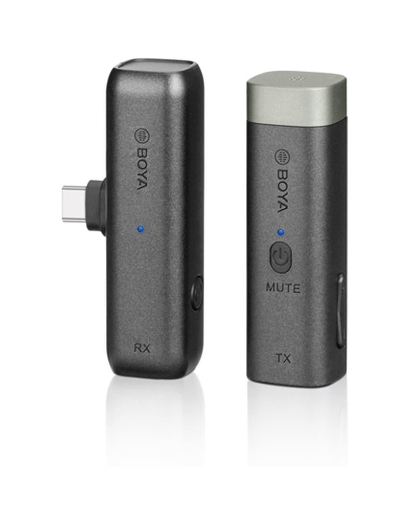 Boya Boya 2.4 GHz Dasspeld Microfoon Draadloos BY-WM3U voor USB-C