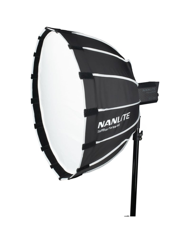 Nanlite Nanlite Forza 60B LED tripple kit (w/ case, light stand, fresnel and softbox)