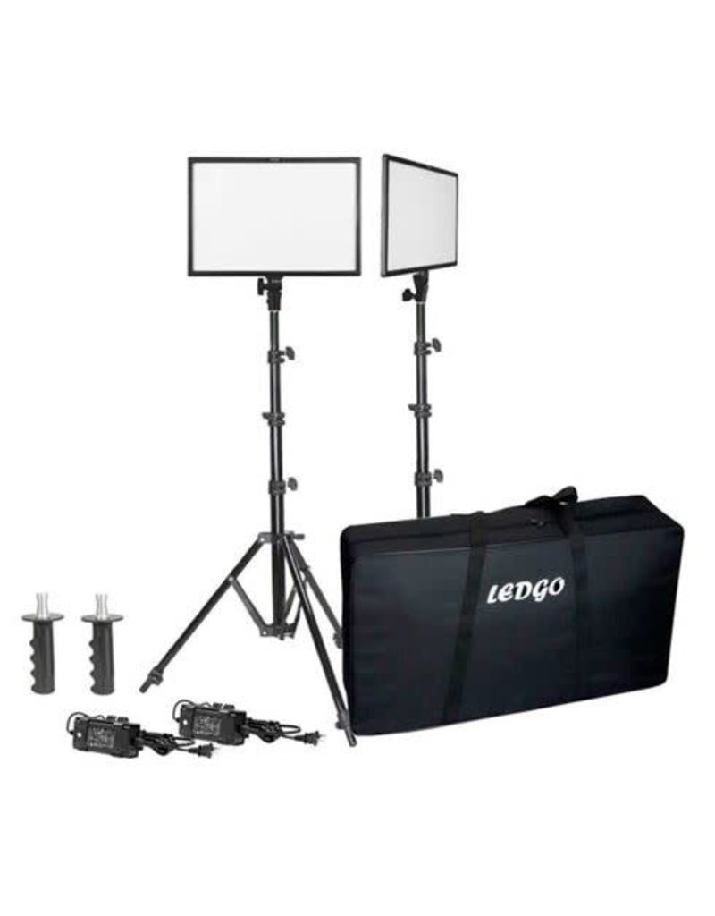 Ledgo Ledgo E268CII Bi-Color kit w/light stands - 2 lights