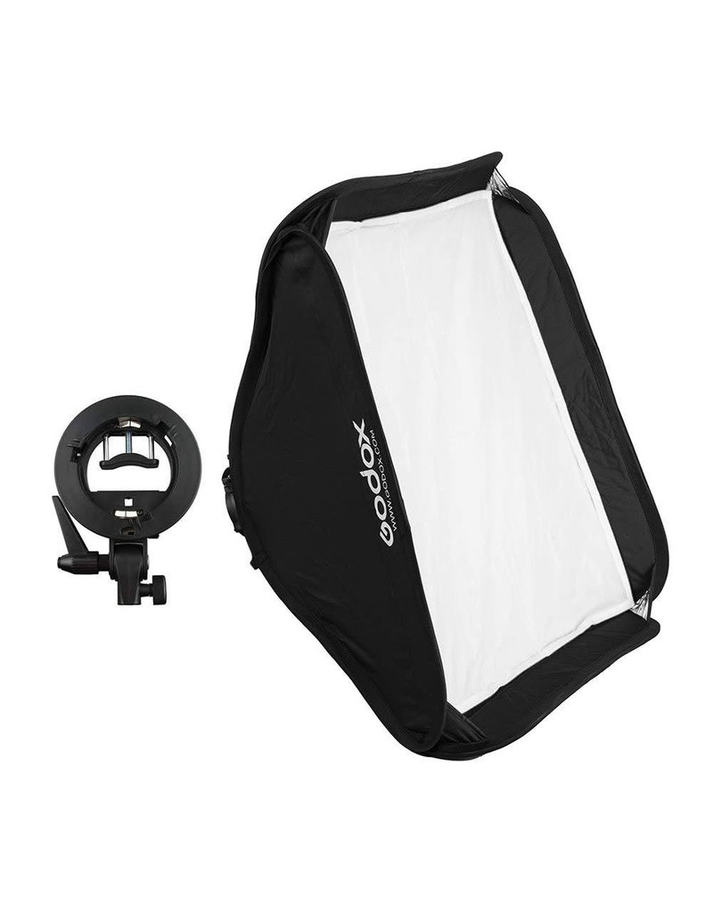 Godox Godox S2-type Bracket Bowens + Softbox 80x80cm