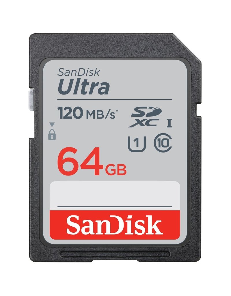 SanDisk SanDisk SDXC Ultra 64GB 120MB/s CL10