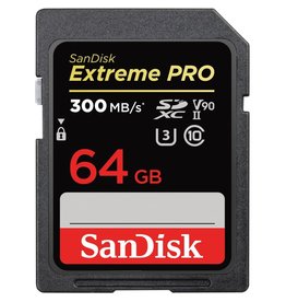 SanDisk SanDisk SDXC Extreme Pro 64GB 300MB/S UHS-II V90