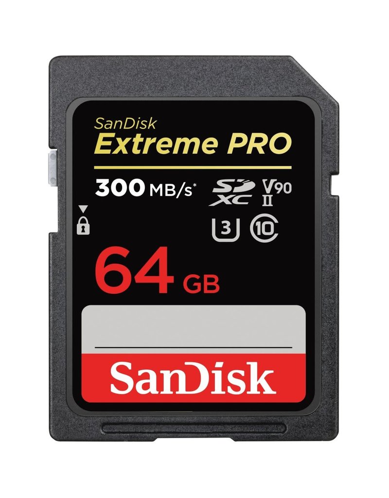 SanDisk SanDisk SDXC Extreme Pro 64GB 300MB/S UHS-II V90