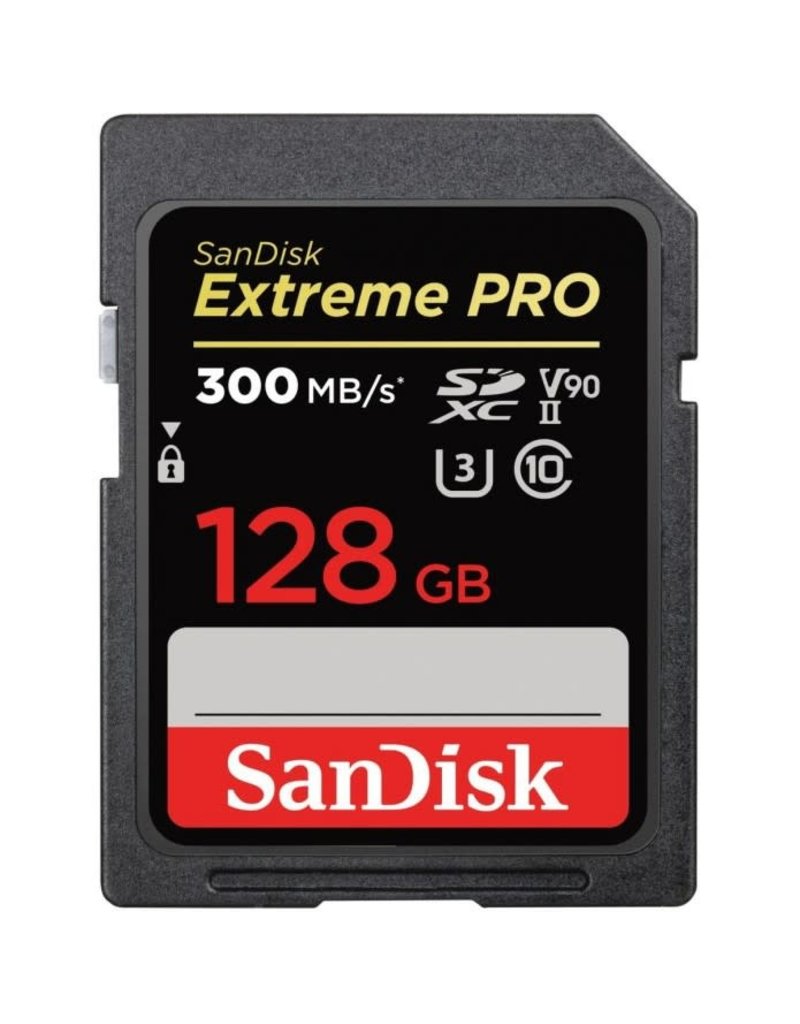 SanDisk SanDisk SDXC Extreme Pro 128GB 300MB/S UHS-II V90