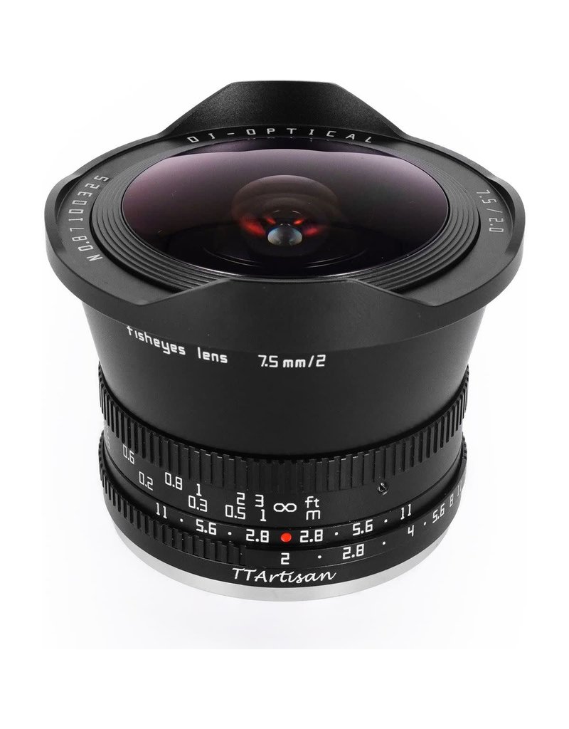 TTArtisan TTArtisan 7.5mm f/2.0 Fujifilm X-Mount | APS-C Black