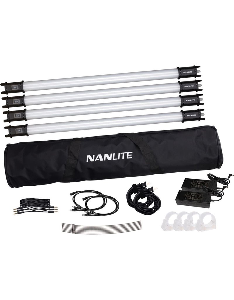 Nanlite Nanlite Pavotube 15C quad kit (w/ battery)