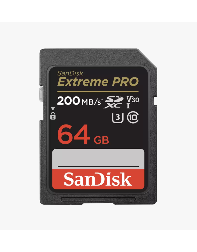 SanDisk SanDisk SDXC Extreme Pro 64GB 200/90 mb/s V30 Rescue Pro DL