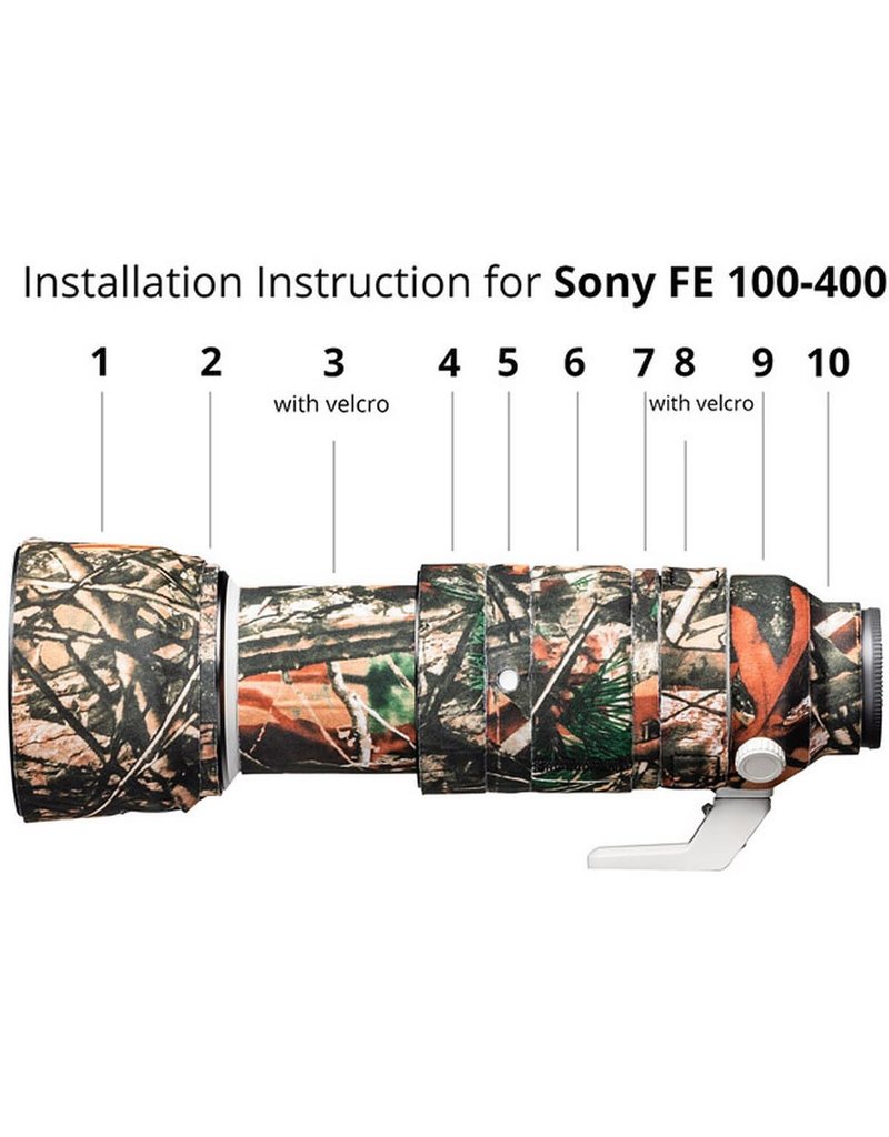 EasyCover easyCover Lens Oak For Sony FE 100-400 f/4.5-5.6 GM OSS Forest Camouflage