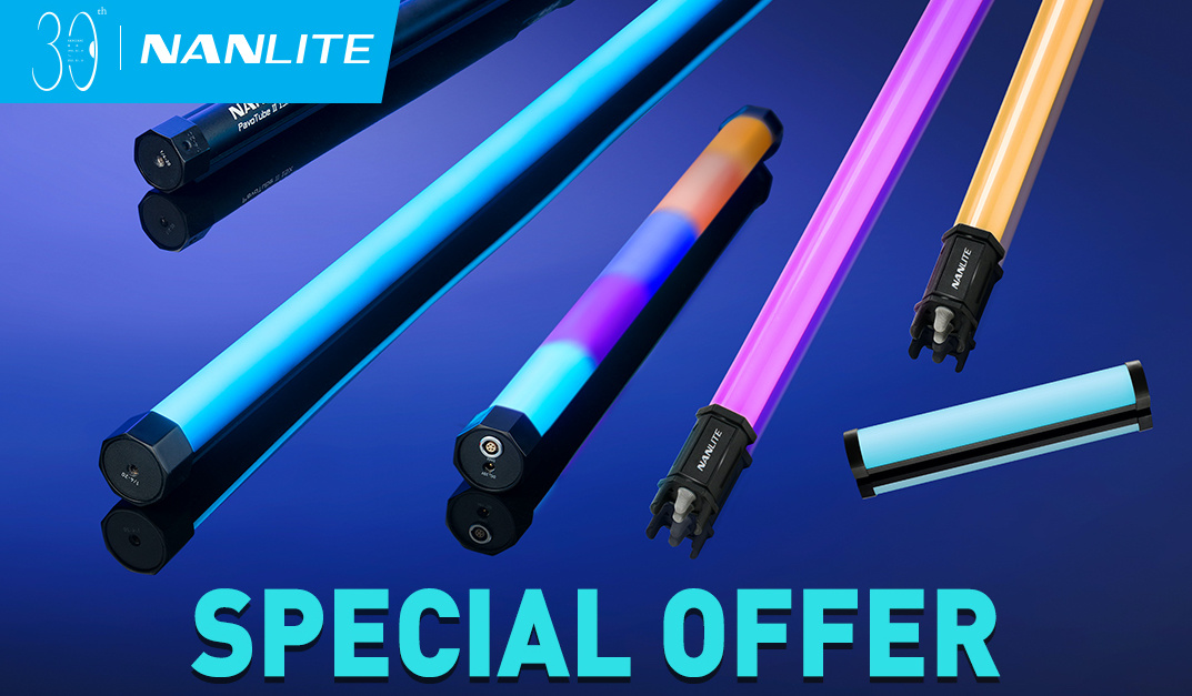 Nanlite Pavotube promotie