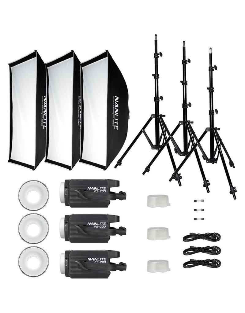 Nanlite Nanlite FS200 Tripple Kit