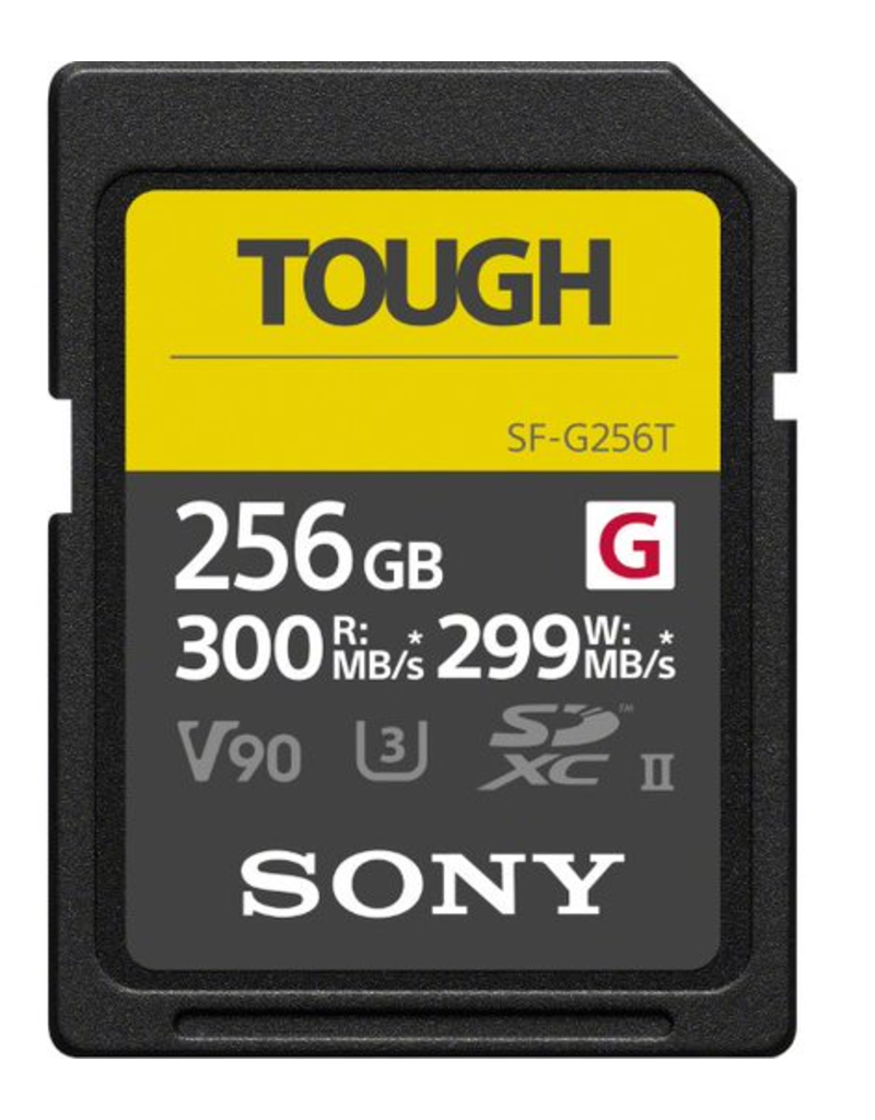 Sony Sony ProSD Tough - 256GB UHS-II R300 W299 - V90