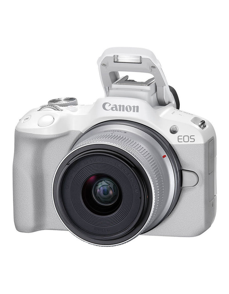 Canon Canon EOS R50 White + RF-S 18-45 IS STM