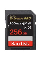 SanDisk SanDisk SDXC Extreme Pro 256GB 200/140 mb/s V30 Rescue Pro DL