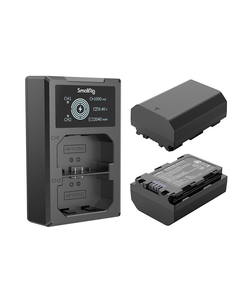 SmallRig SmallRig 3824 NP-FZ100 Camera Battery en Charge Kit