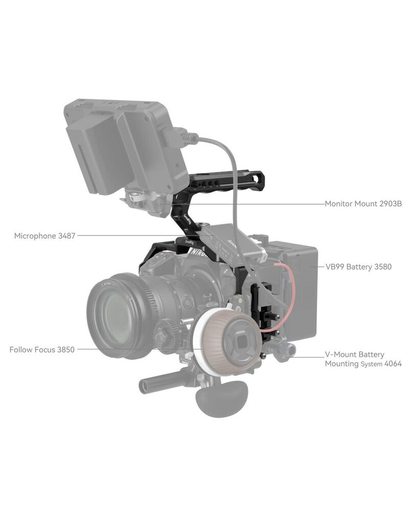 SmallRig SmallRig 3941 Cage Kit for Nikon Z8