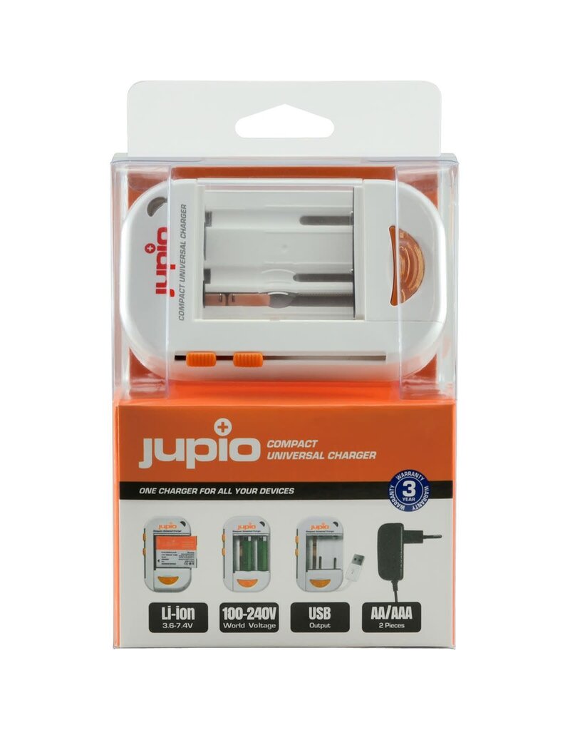 Jupio Jupio Universal Li-ion + AA + USB Charger