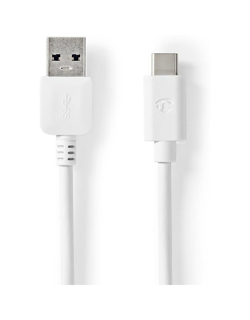 Nedis Nedis USB-Cable | USB-A Male | USB Type-C Male | Vernikkeld